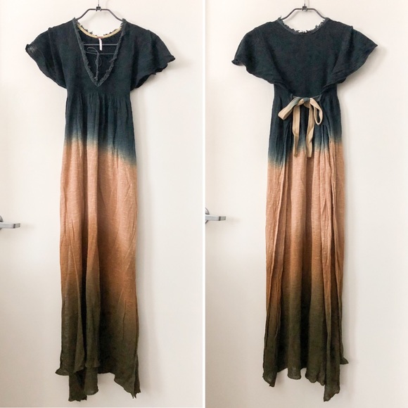 Free People Dresses & Skirts - Free people ombre knit dress cover up